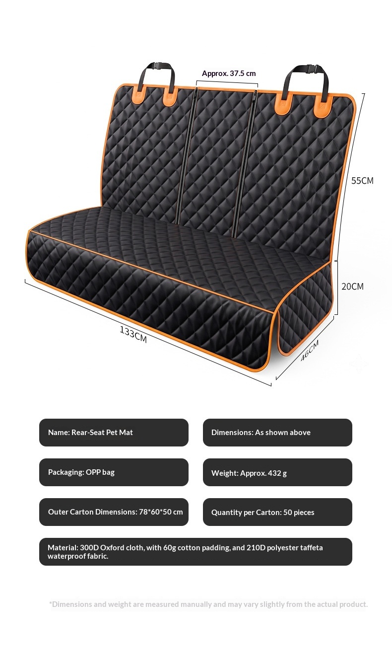 Pet Cat Car Seat Mat Dog Crate Pad detail photo 2