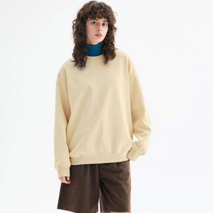 SpringAutumn Crew-neck Long-sleeve Unisex Hoodie