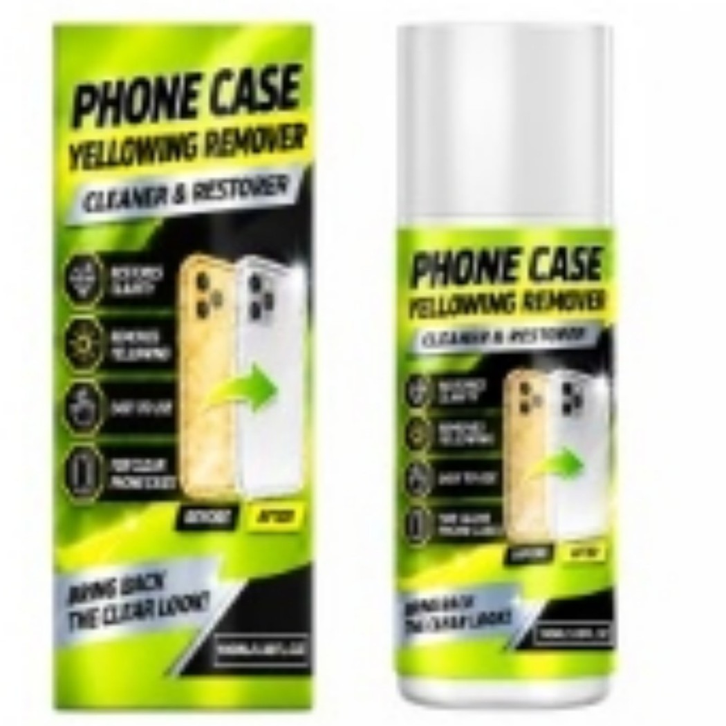 Spray transparent pentru curățarea carcasei telefonului mobil