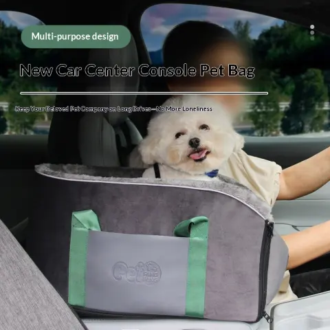 Dog Car Safety Seat Pet Bed
