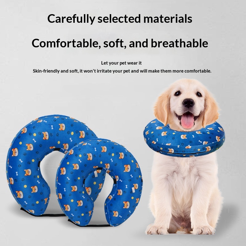 Printed Pet Cat Anti-Scratch And Anti-Lick Dog Collar