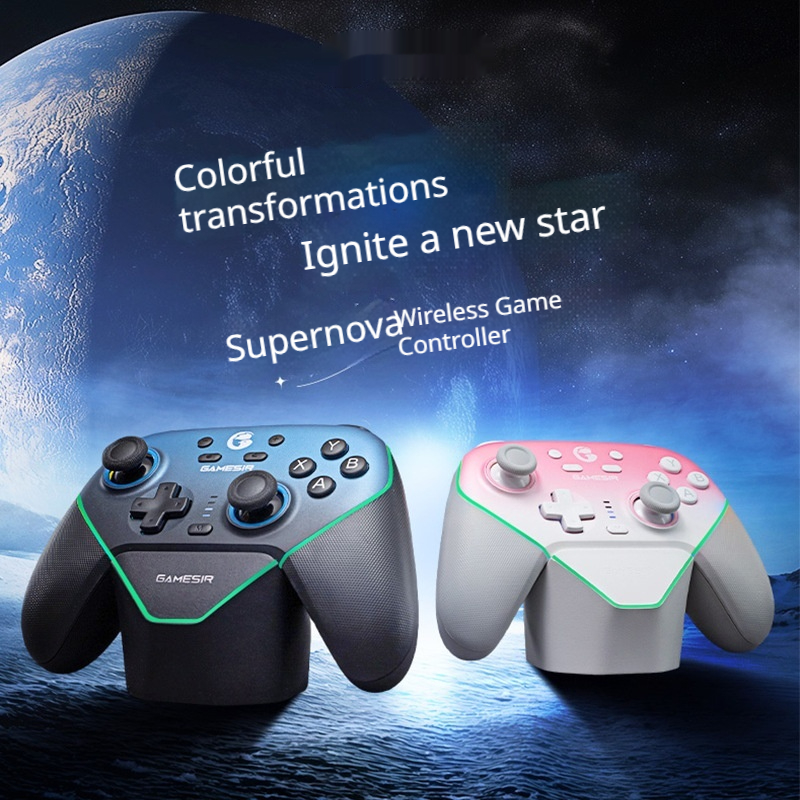 Wireless Game Controller With Charging Dock