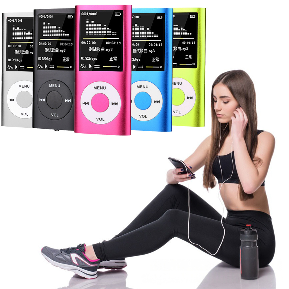4th-generation Classic Card-insert MP4 18-inch HD Video  MP3 Player