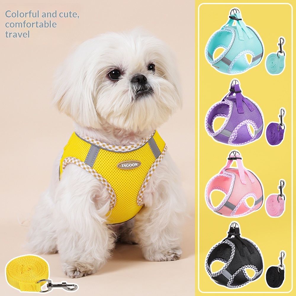 Wrap-style Pet Harness And Leash — 1