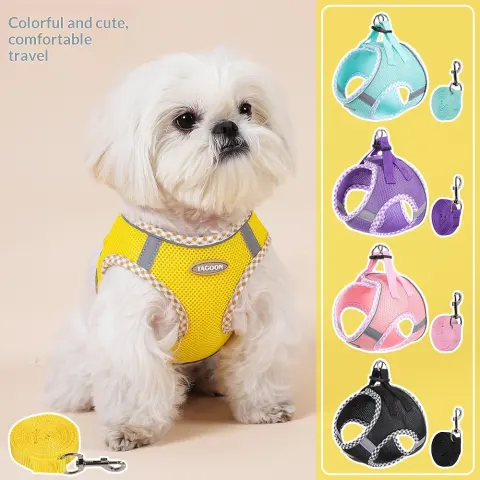 Wrap-style Pet Harness and Leash
