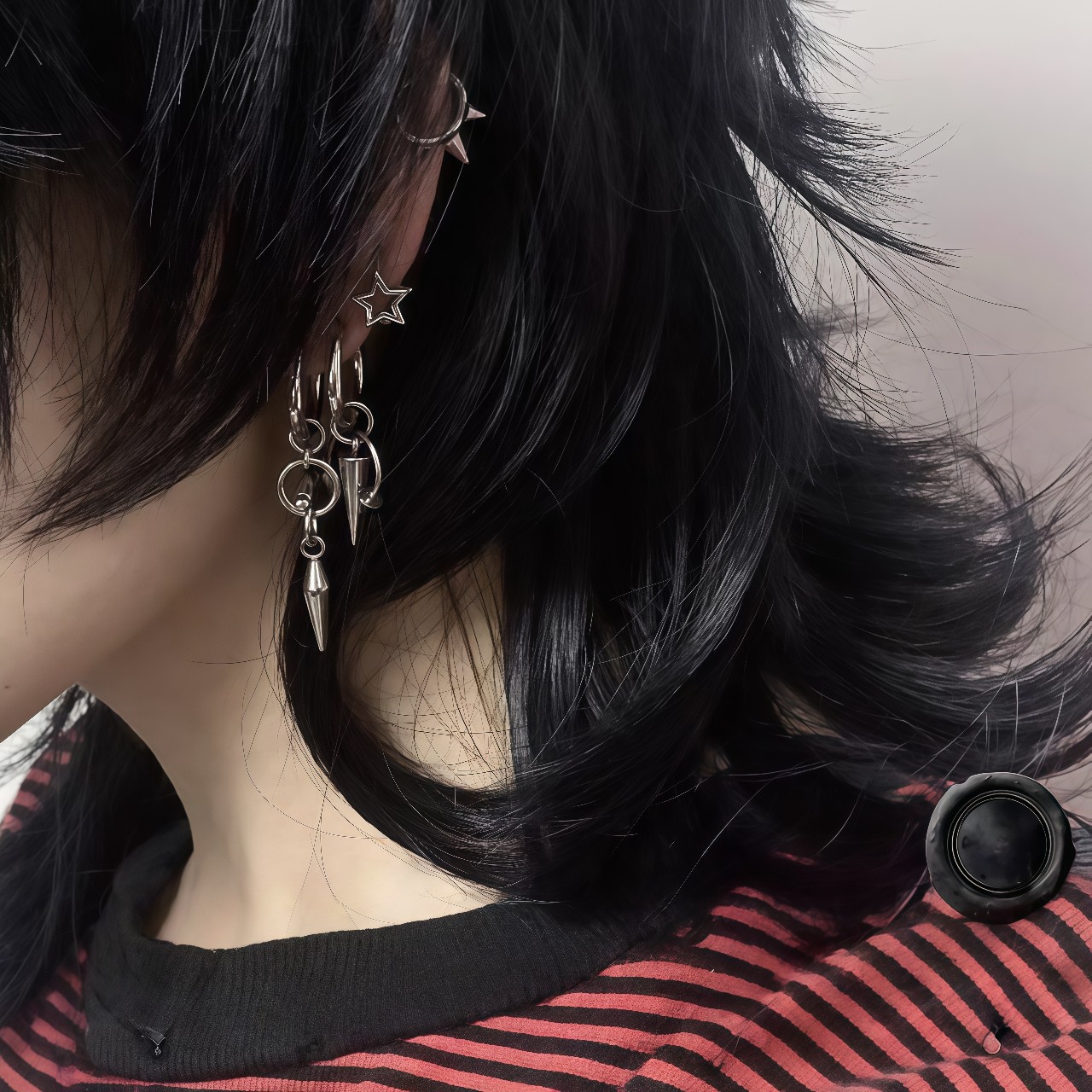 Versatile Personality Cross-shaped Ear Ring