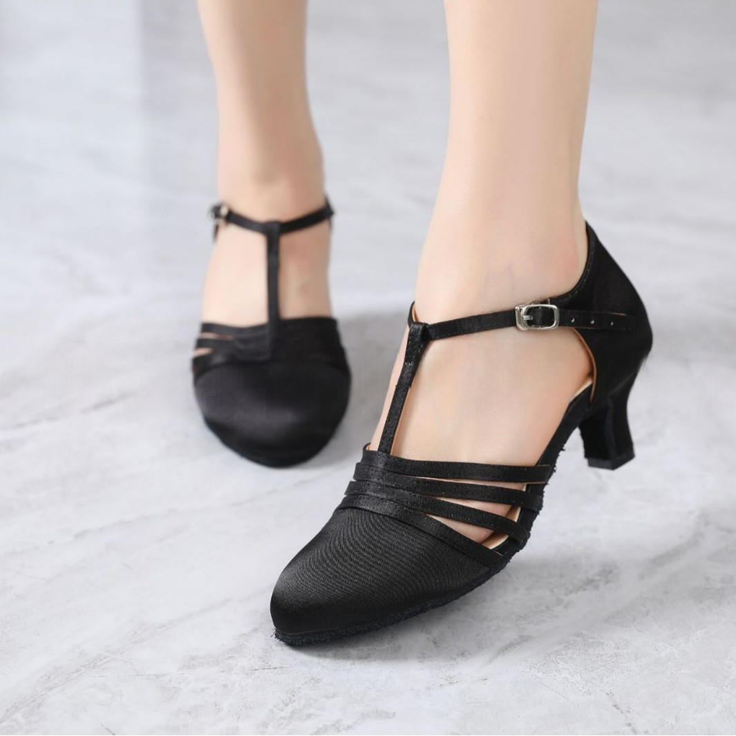 Women's Satin Latin Dance Shoes