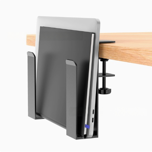 Organizator universal reglabil pentru laptop, suport portabil de răcire fără găurire pentru marginea biroului