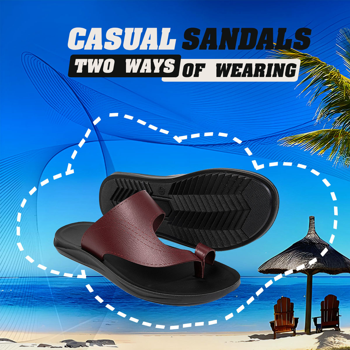 Men's Trendy Non-slip Sandals For Summer Wear