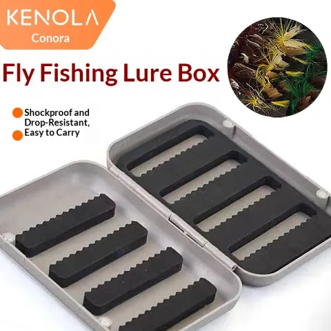 Lure Storage Fly Box Hook Box Organizer Box