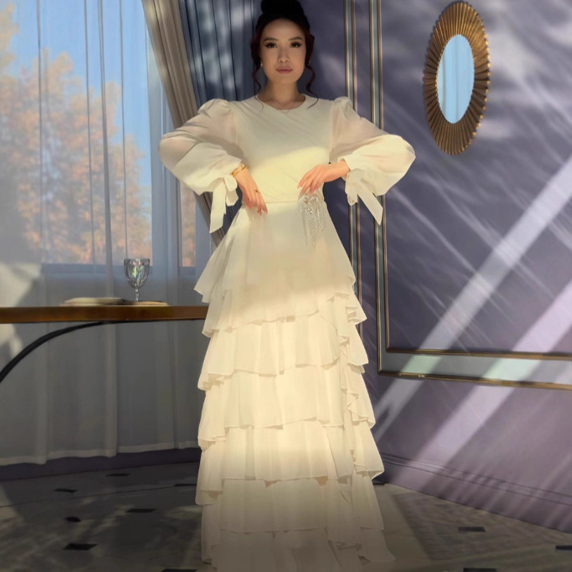 Fashionable Autumn Elegant Dress For Women