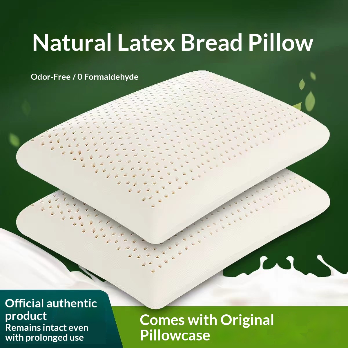 Natural Latex Pillow, Contoured Neck-support Pillow