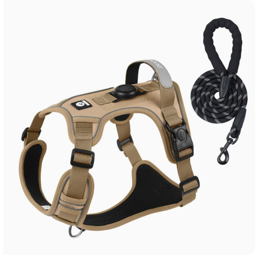 Dog Harness Compatible With Airtag Tracker