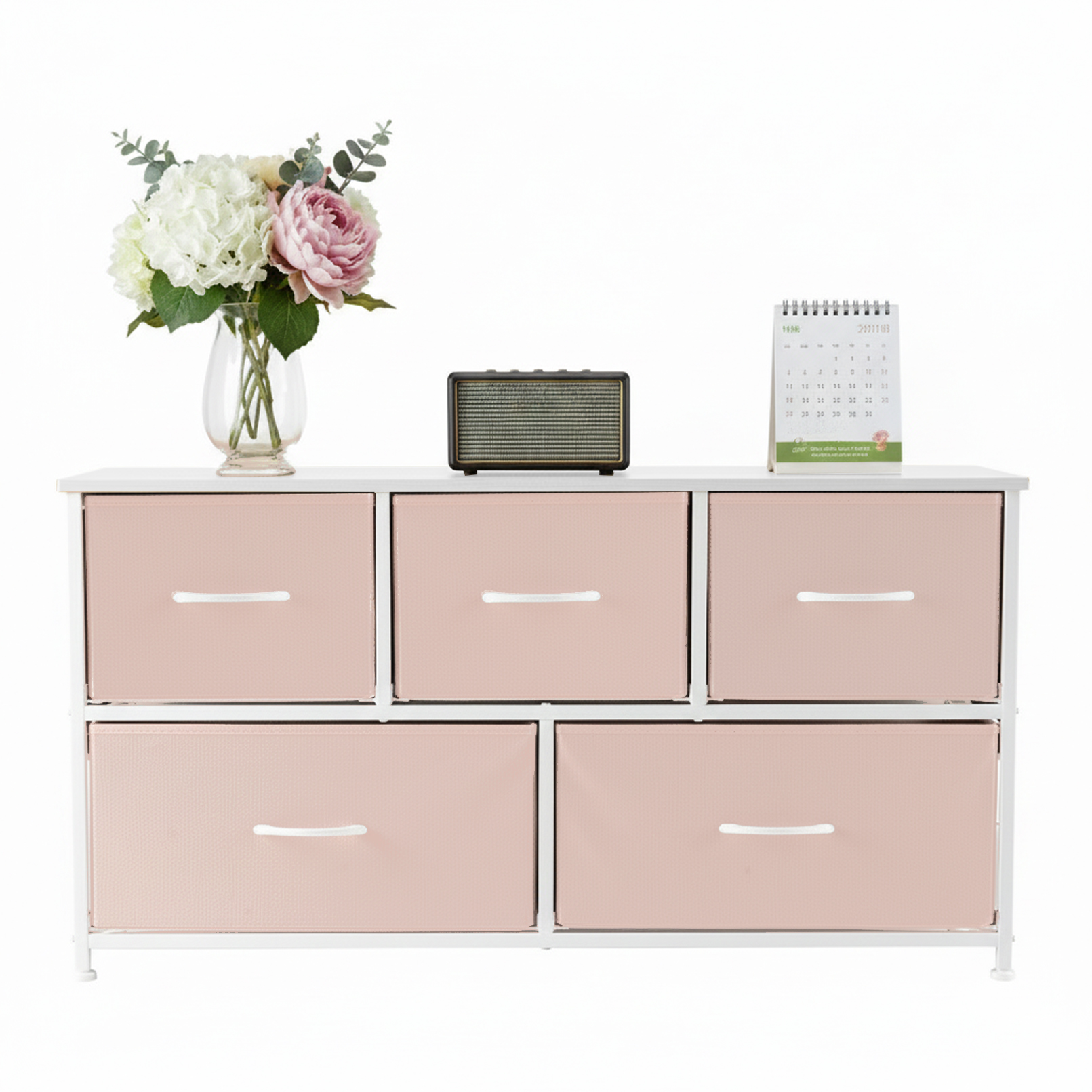 Wooden Top Cabinet Night Stand Dresser For Closet image 12