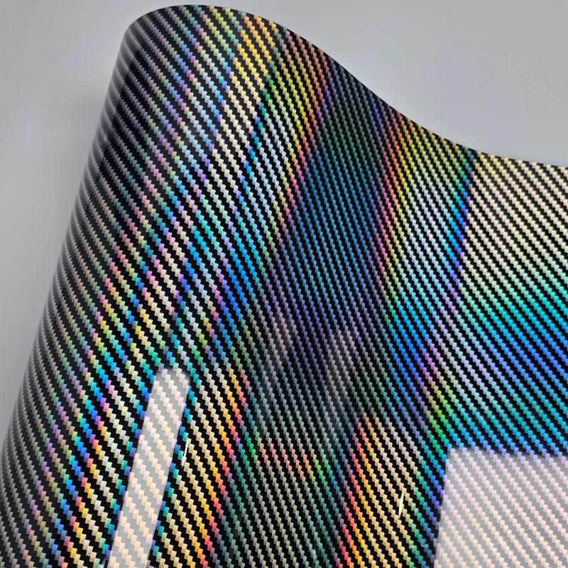 Laser-Regenbogen-Carbonfaser-Interieur für Mittelkonsole