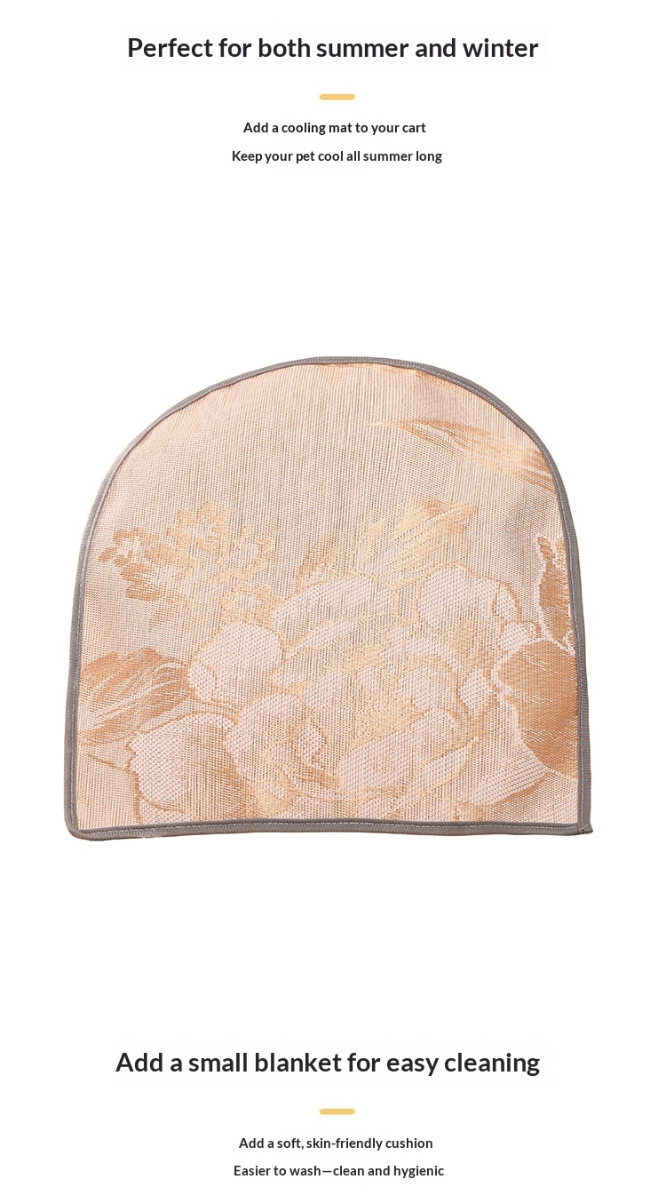 All-season Semi-enclosed Cat And Dog Bed detail photo 1