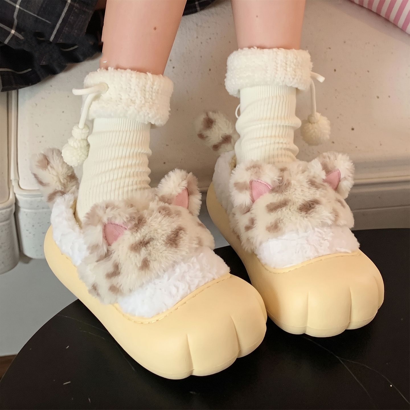 Women's Warm Two-way Slippers