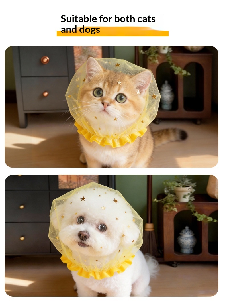 Dog Anti-ingestion Breathable Veil Mask detail photo 6