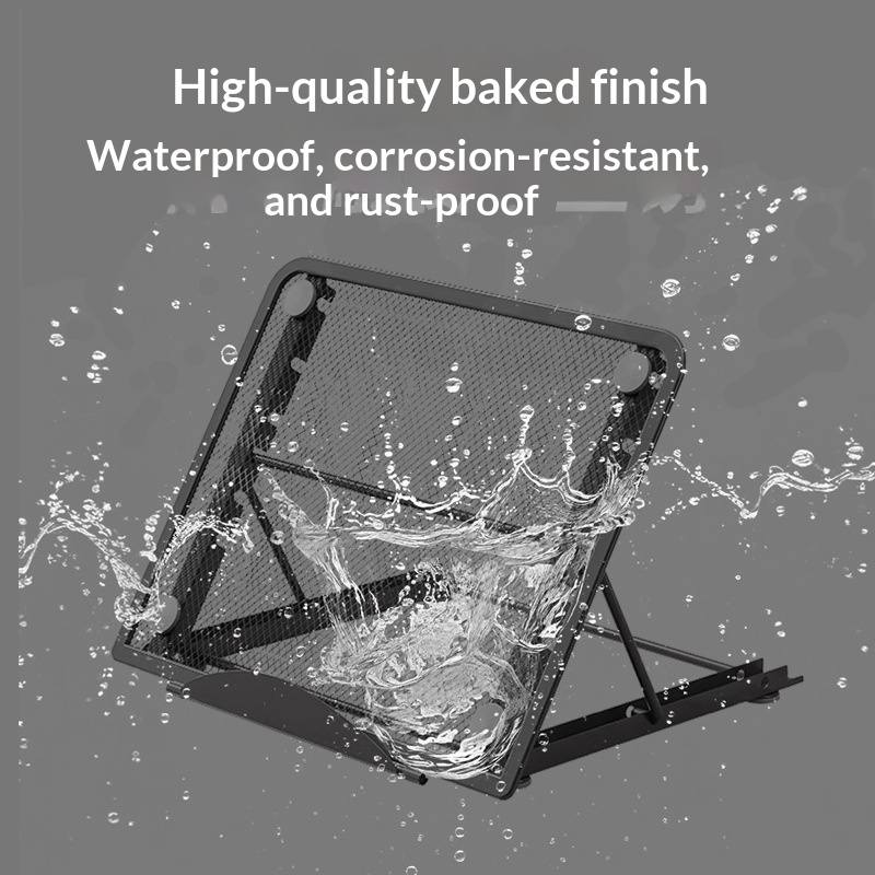 Suport laptop din aluminiu reglabil - suport portabil pentru notebook-uri ergonomice cu disipare a căldurii pentru birou pentru tabletă Office Home Use