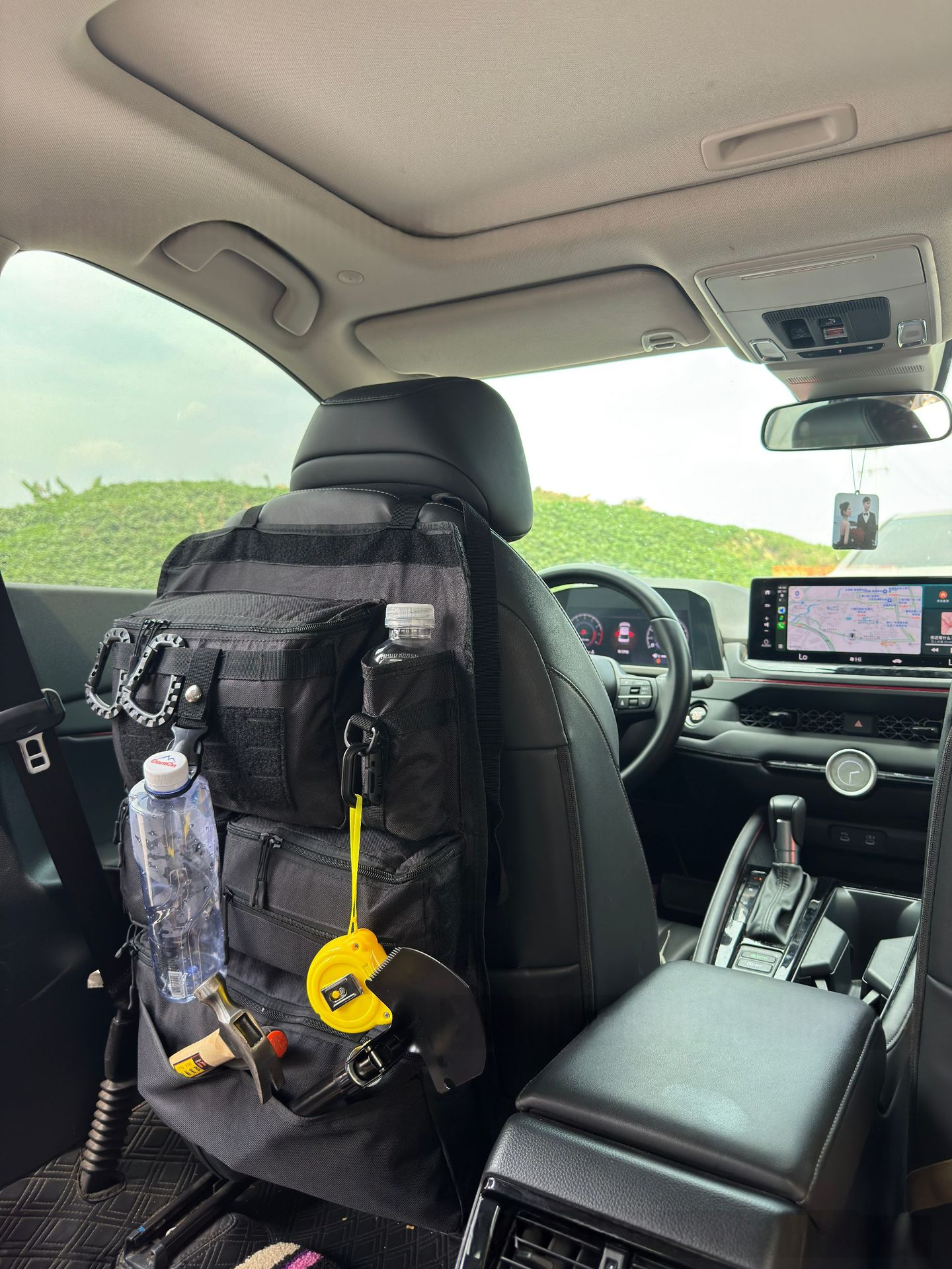 Car Rear Seat Tactical Hanging Organizer Bag – Multi-Functional Vehicle Storage Organizer for Tools, Accessories & Travel Essentials