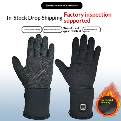 Women's Non-Slip Touchscreen-Compatible Heated Gloves