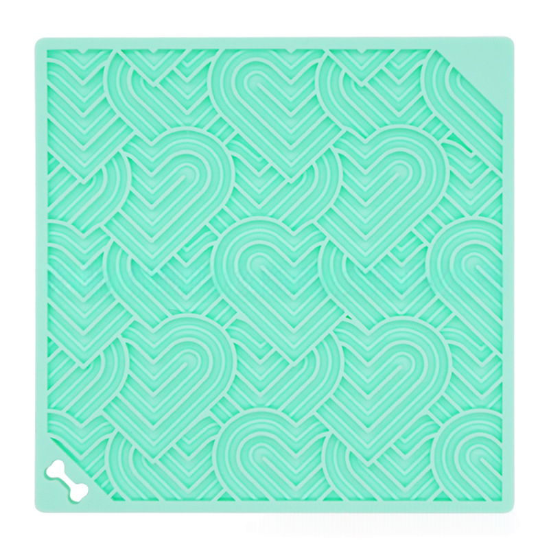 Heart-Shaped Licking Mat