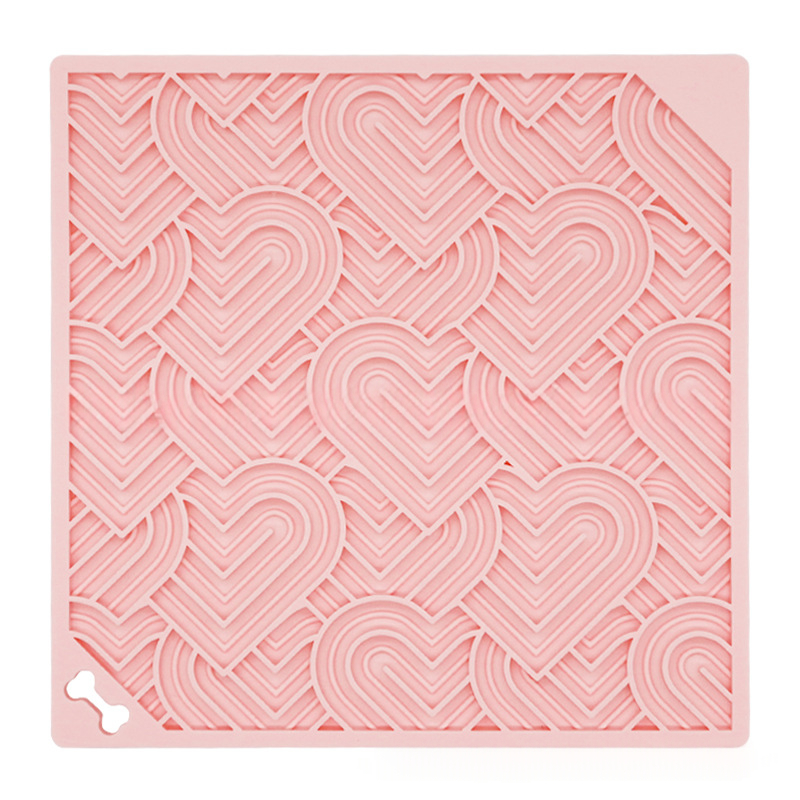 Heart-Shaped Licking Mat