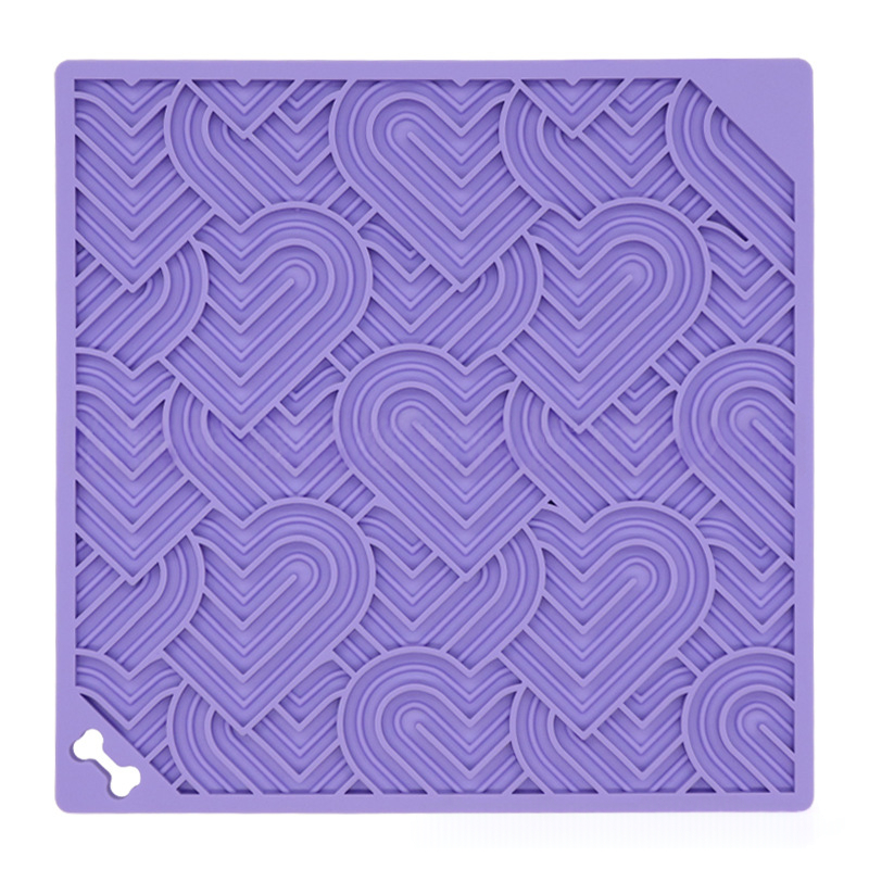 Heart-Shaped Licking Mat