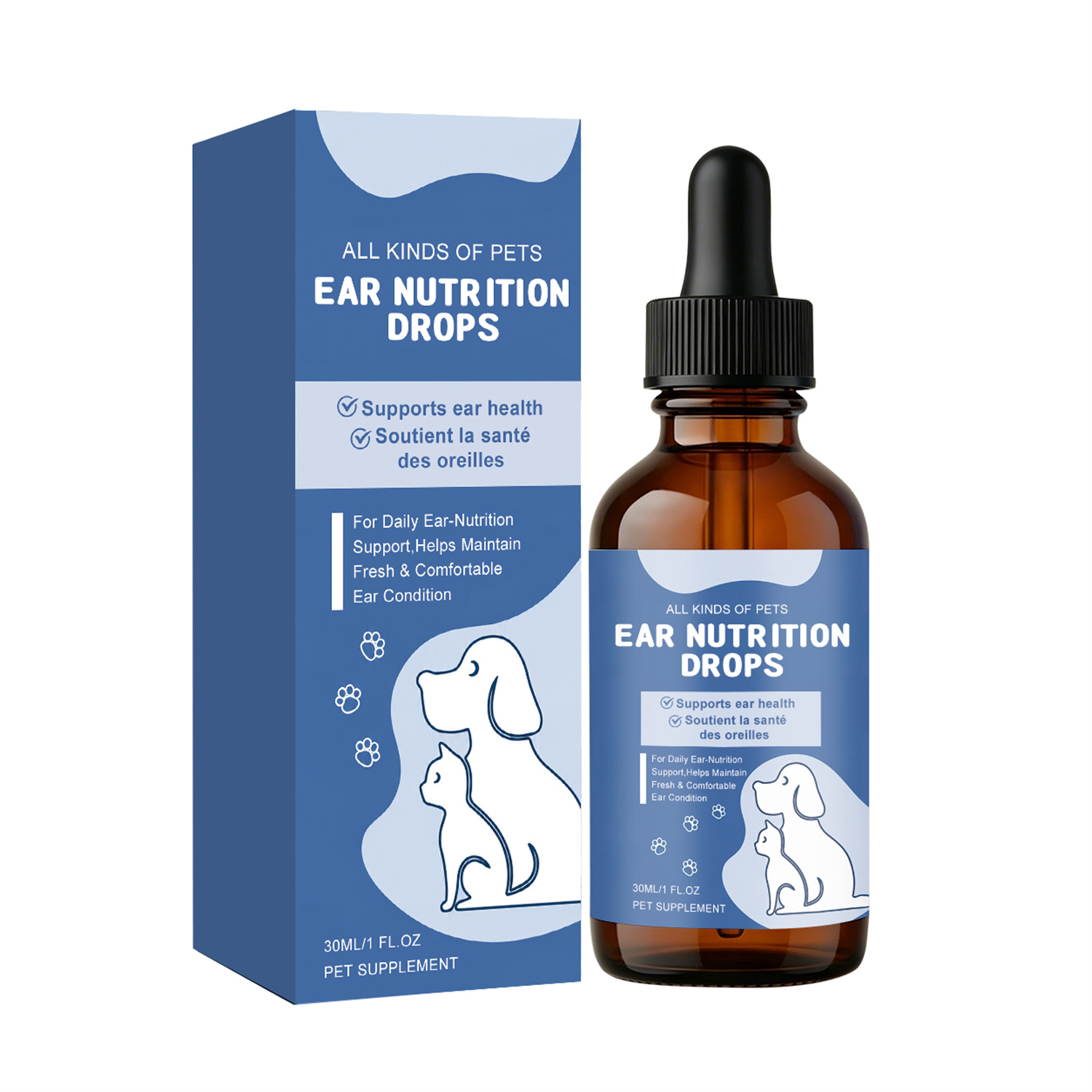 Nutritional Support Drops For Pet Ears