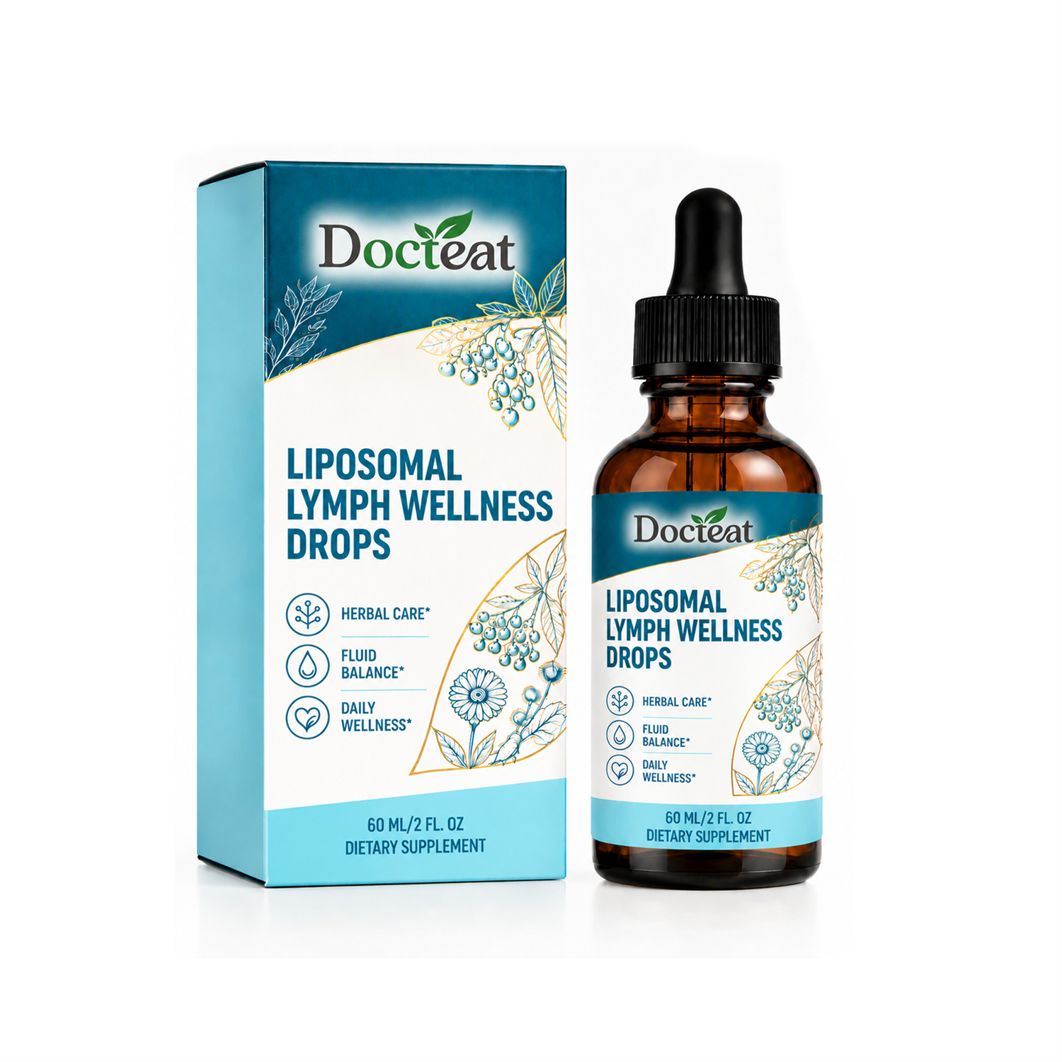 Liposome Lymphatic Soothing Drops