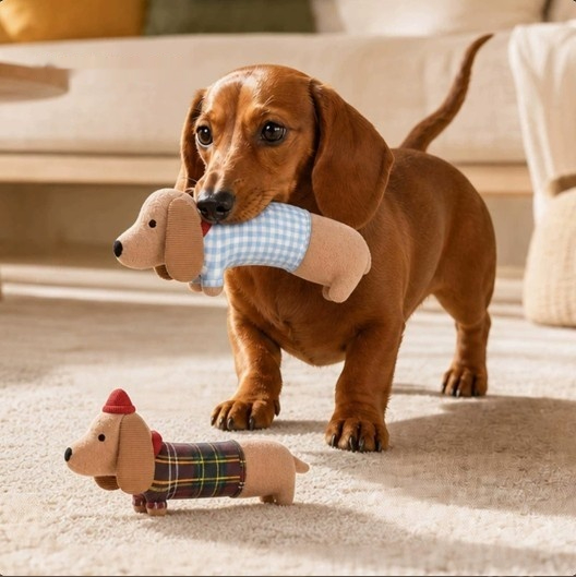Plush Pet Dog Bite-resistant Teeth-grinding With Sound Effects detail photo 4