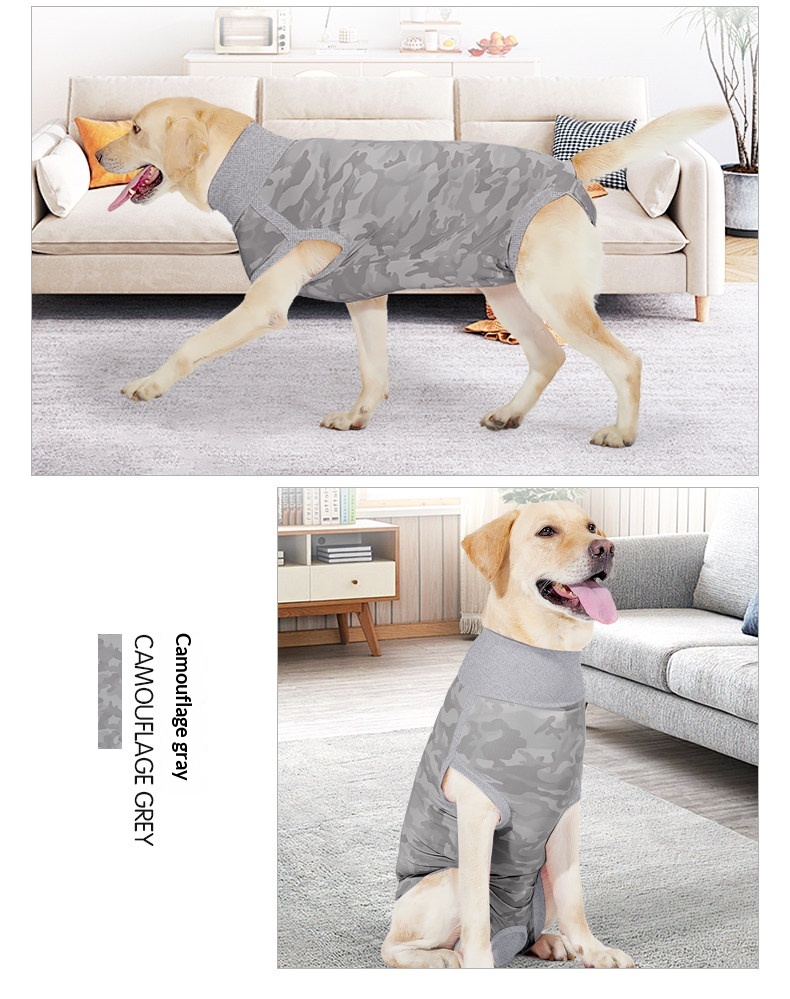 Summer Thin Dog Clothes High-elastic Sterilization Clothing detail photo 9