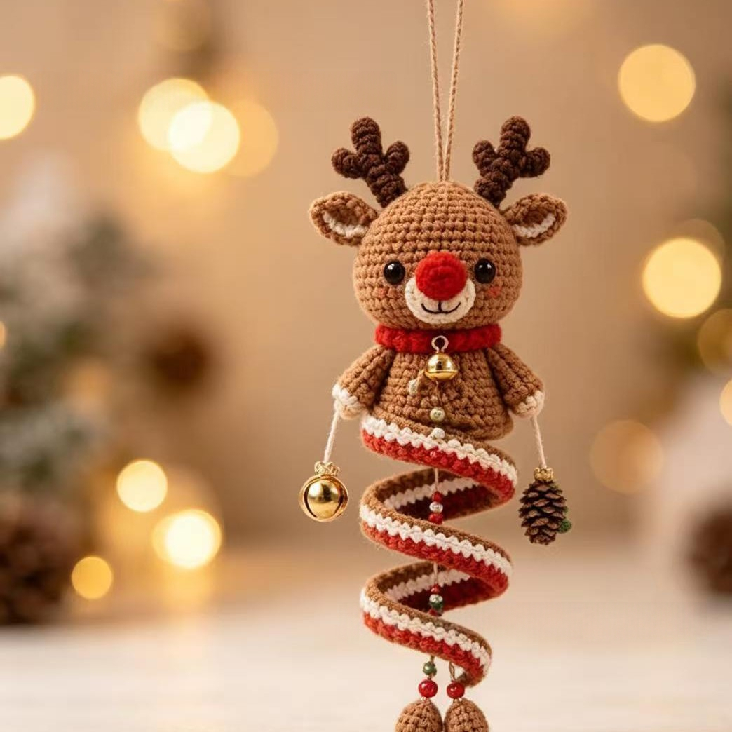 Crochet Snowman Ornament DIY Kit