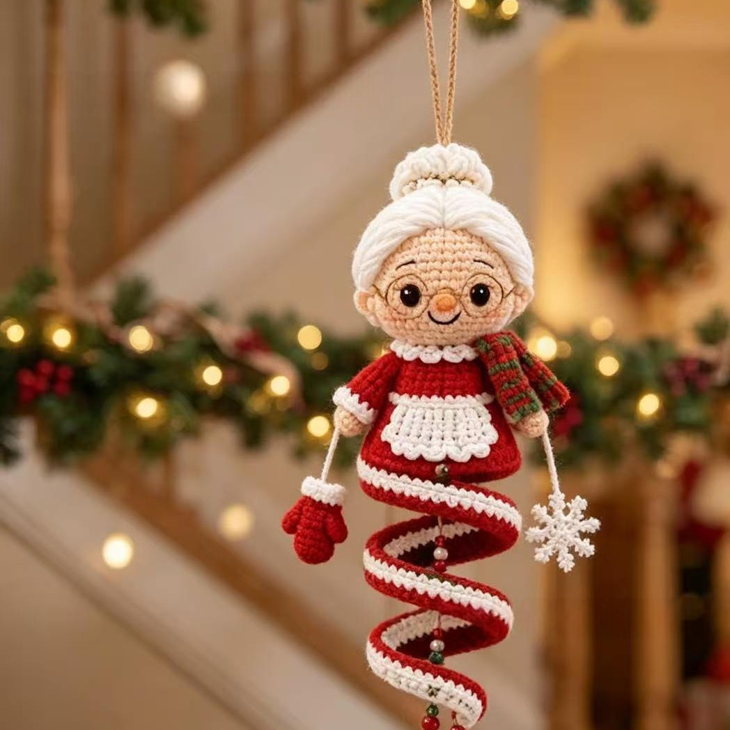 Crochet Snowman Ornament DIY Kit