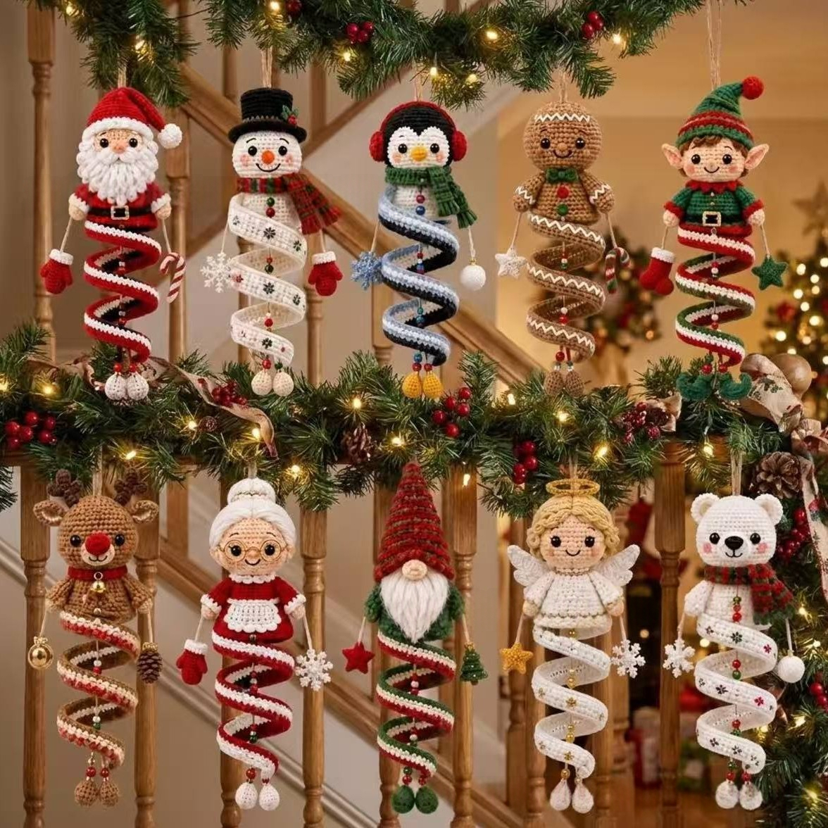 Crochet Snowman Ornament DIY Kit