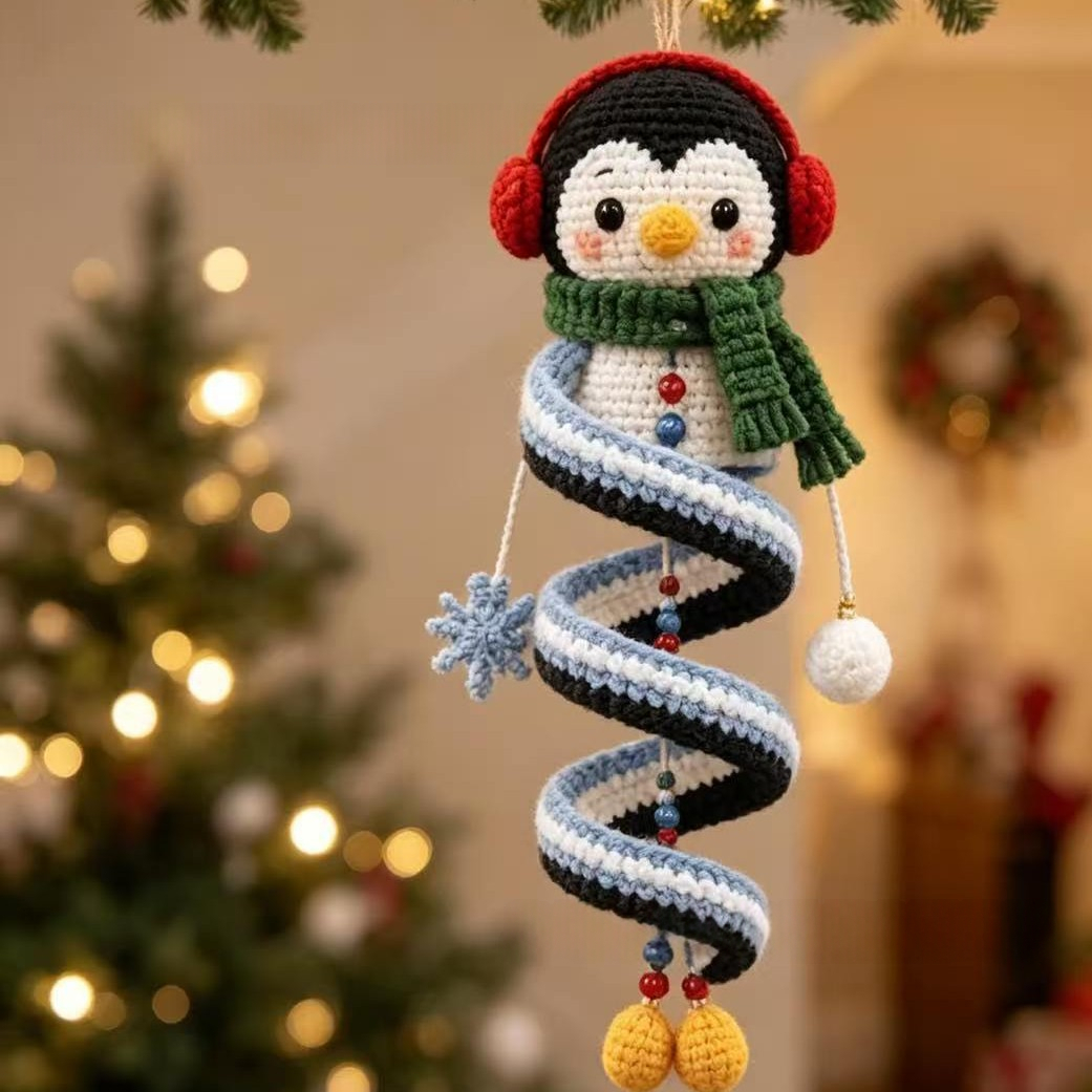 Crochet Snowman Ornament DIY Kit