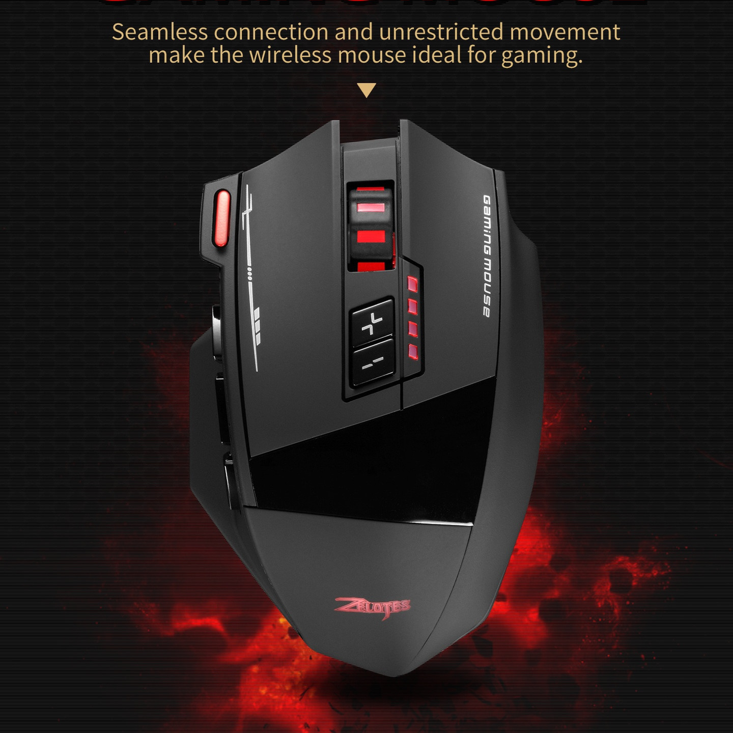 Multi-button Programmable Wireless Gaming Mouse Bluetooth Esports-grade — 1