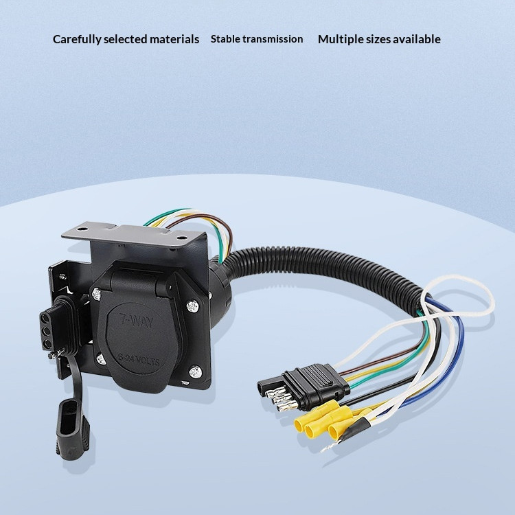 Cablaj remorcă Cablaj convertor priză Adaptor RV Cablu de alimentare ușoară vehicul