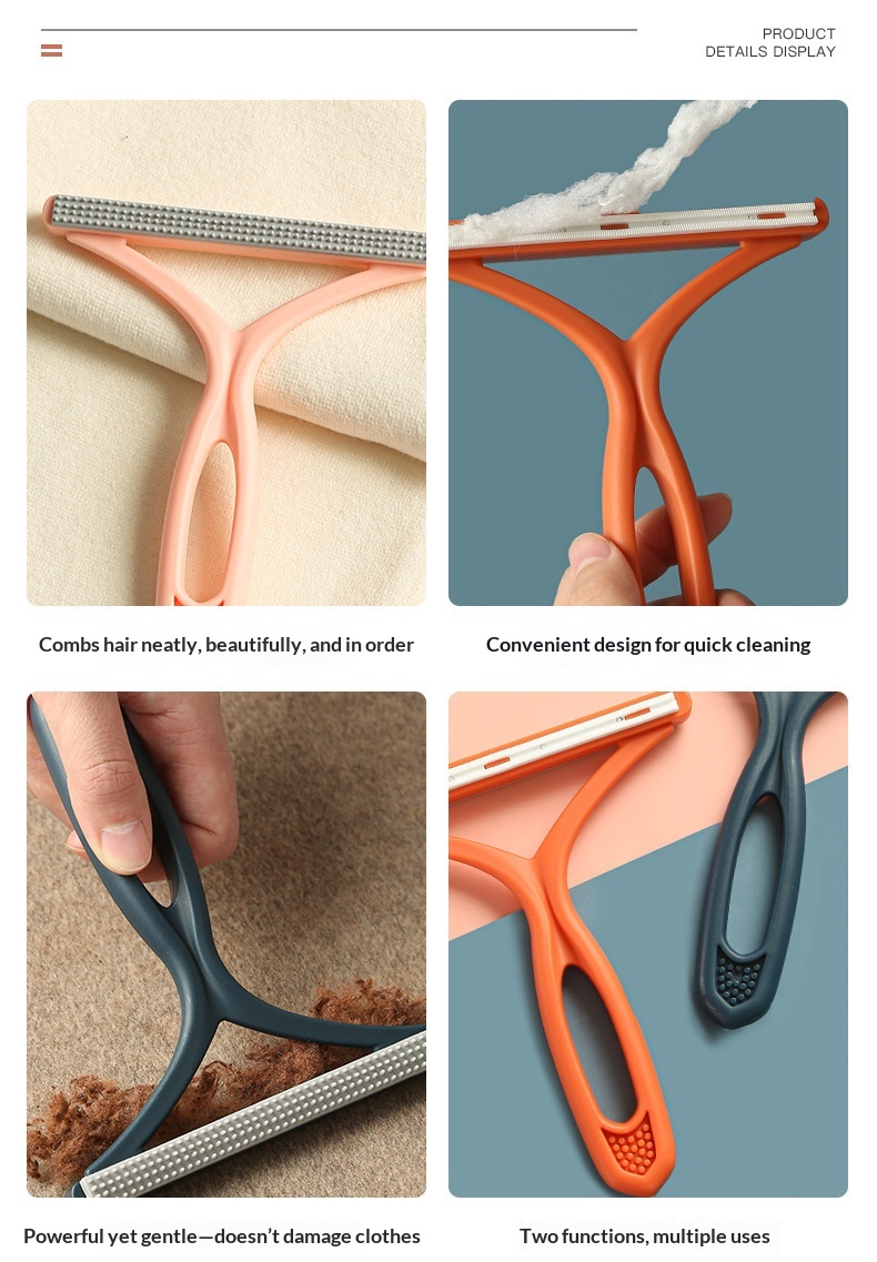 Pet Silicone Brush And Hair Remover detail photo 4