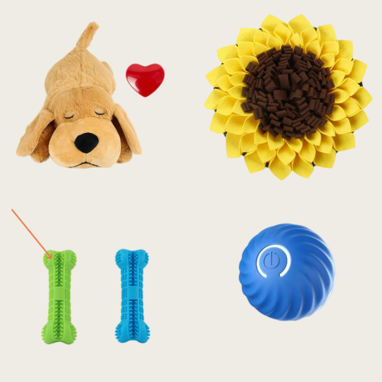 Pet Dog Rubber Ball Toys  SET