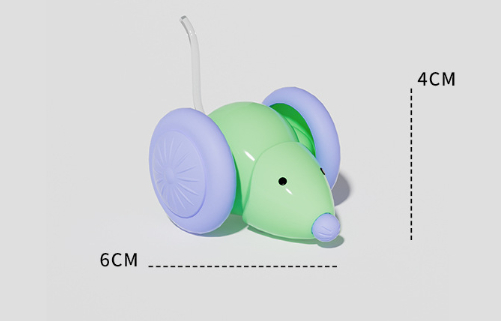 Electric Smart Cat Teaser Mouse Car detail photo 1