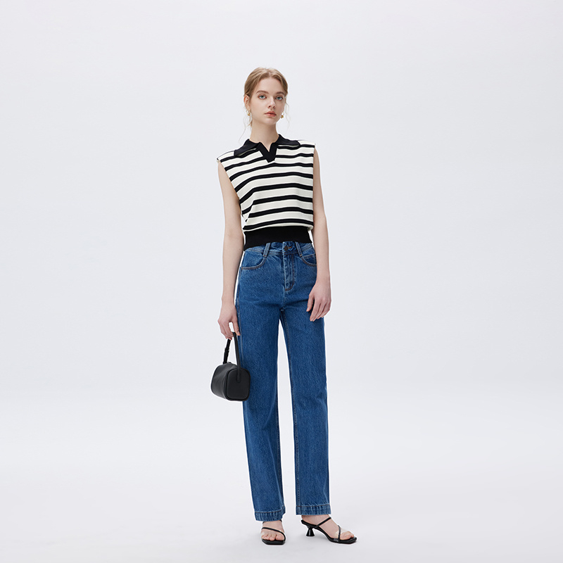 Stylish And Versatile Slim-fit Womens Jeans