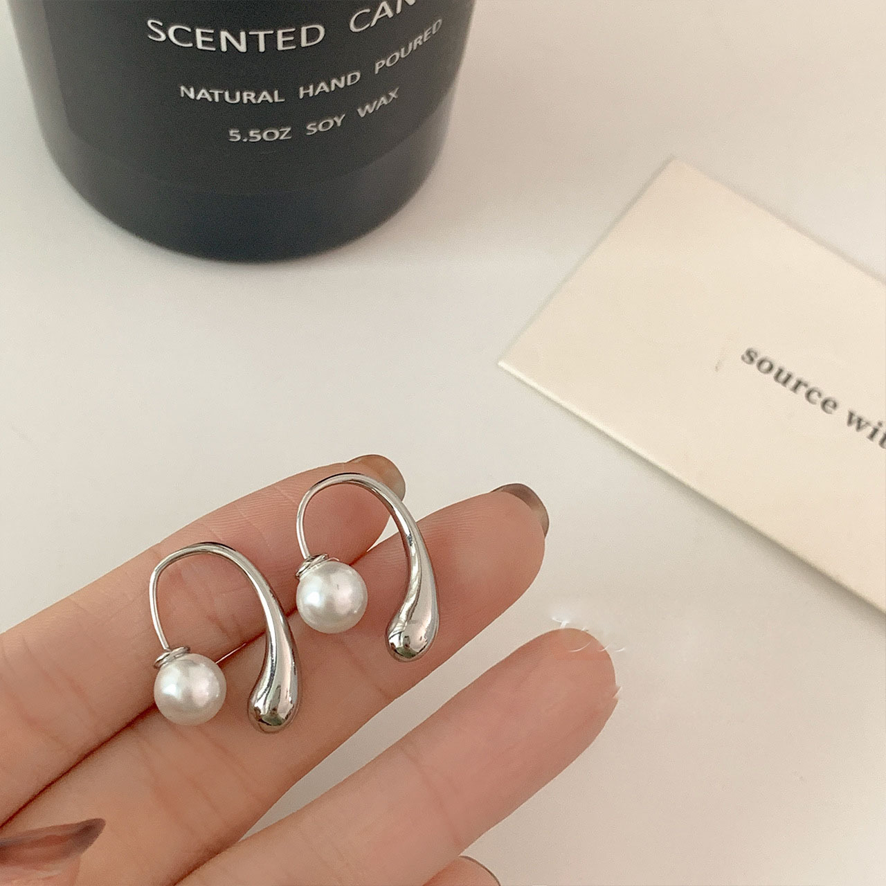 Elegant Minimalist Versatile Geometric Teardrop Earrings
