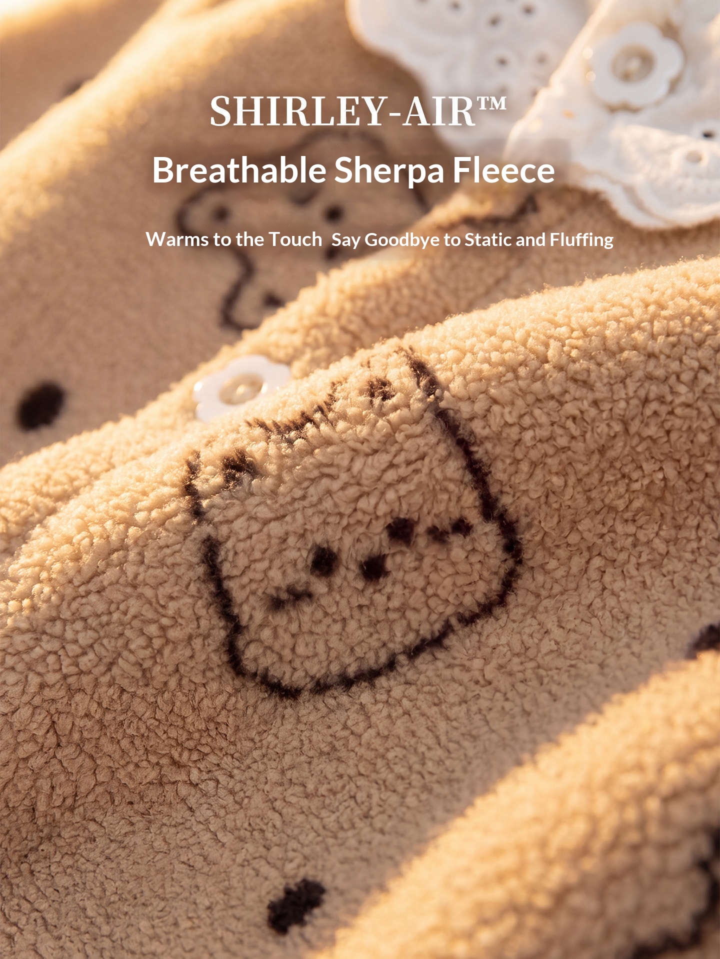 Small Dog Pet Four-legged Fleece Jacket detail photo 2