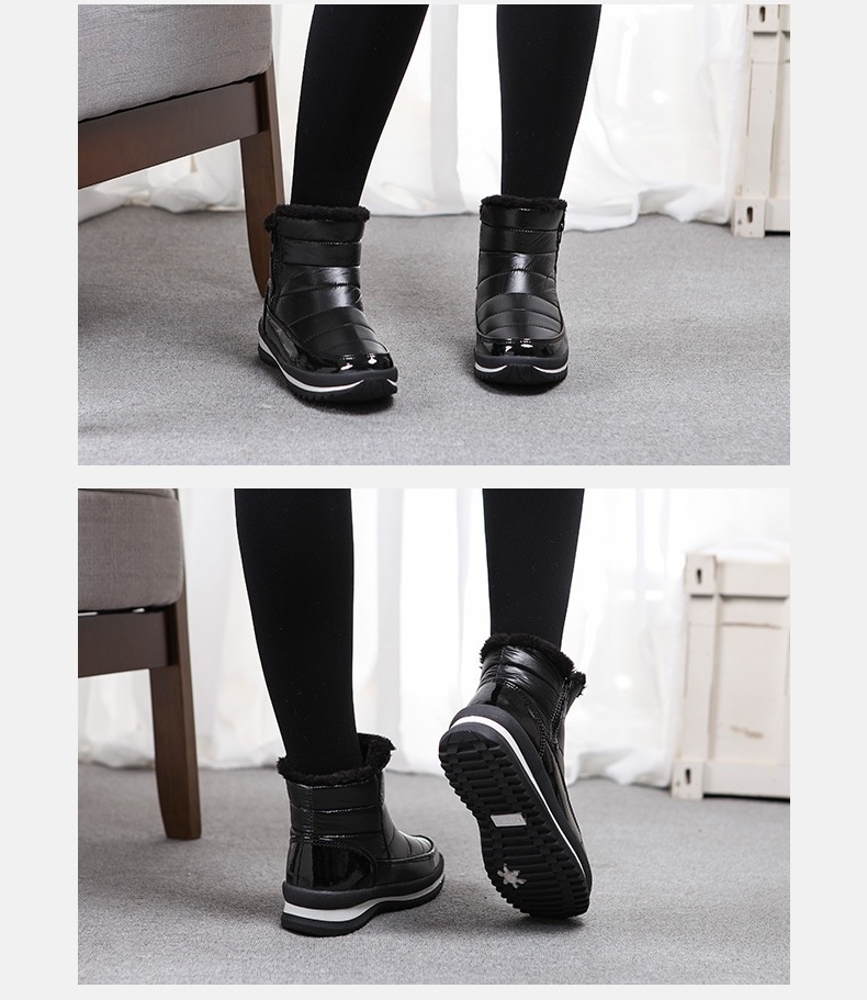 Plush-lined winter boots supplier image 4