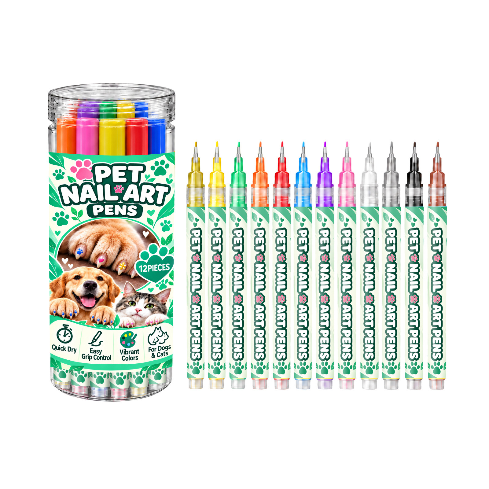 Pet Nail Art Pen DIY Nail Art Tool