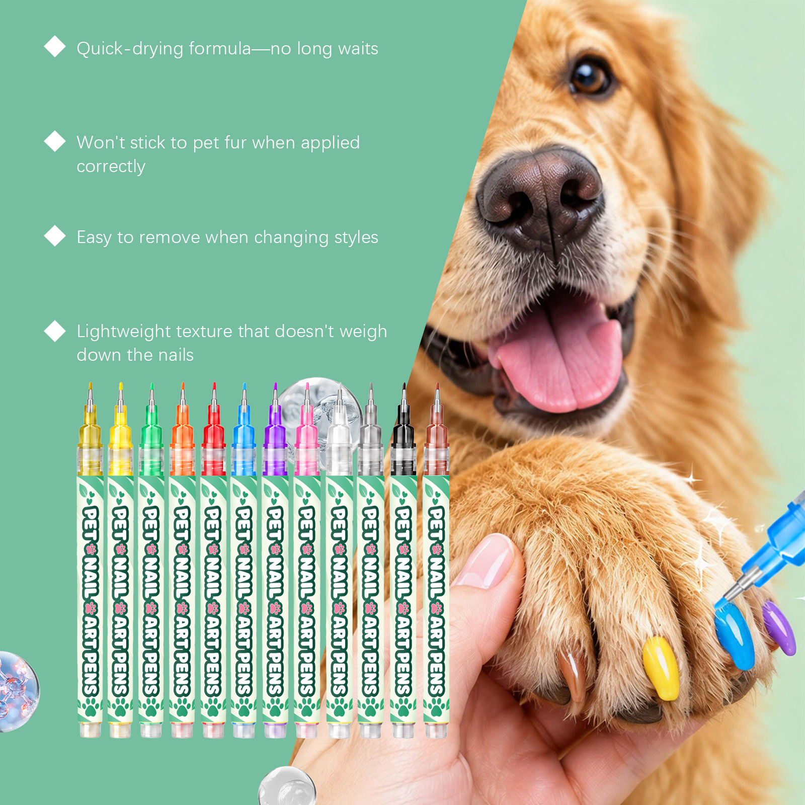 Pet Nail Art Pen DIY Nail Art Tool detail photo 11
