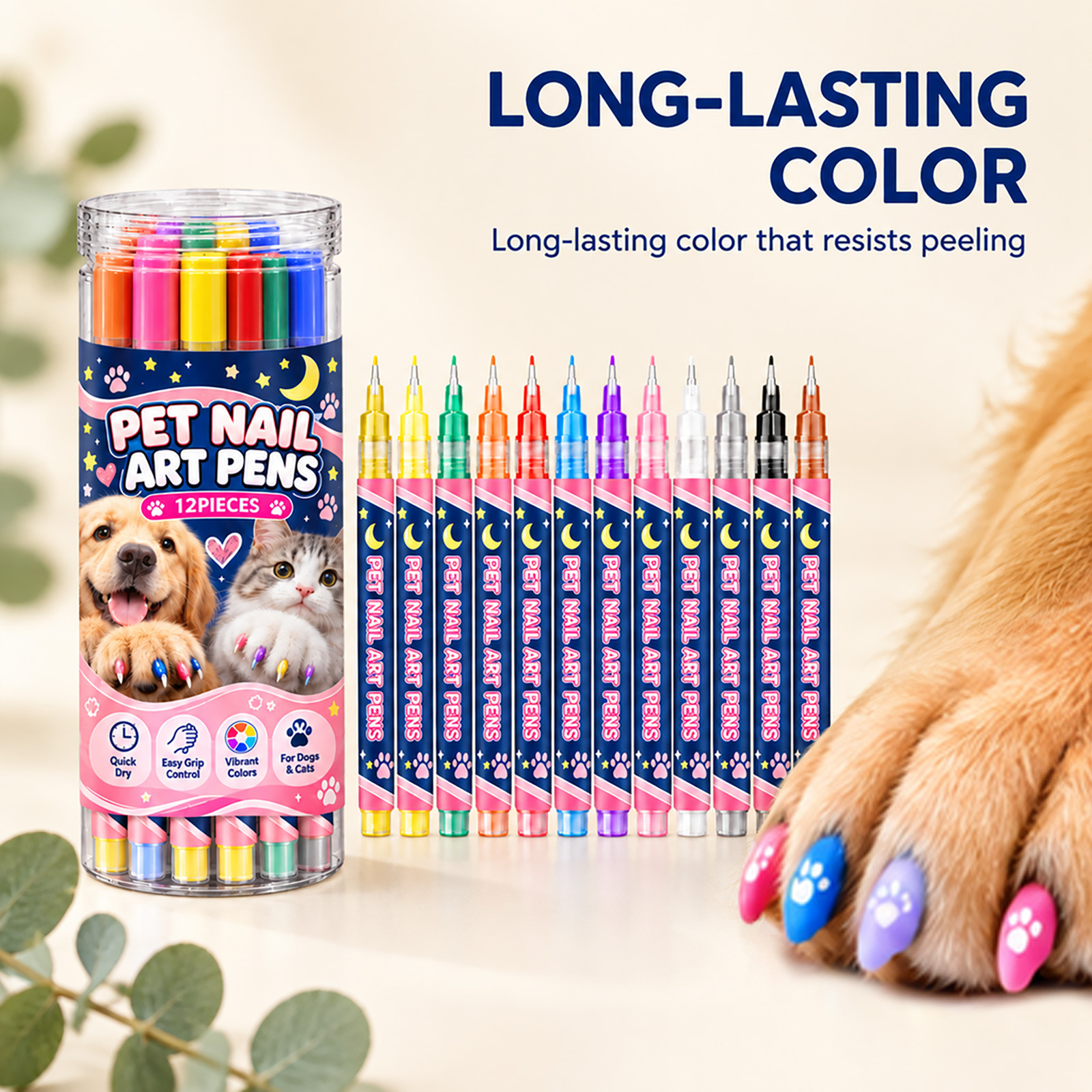 Pet Nail Art Pens Available In Multiple Colors detail photo 7