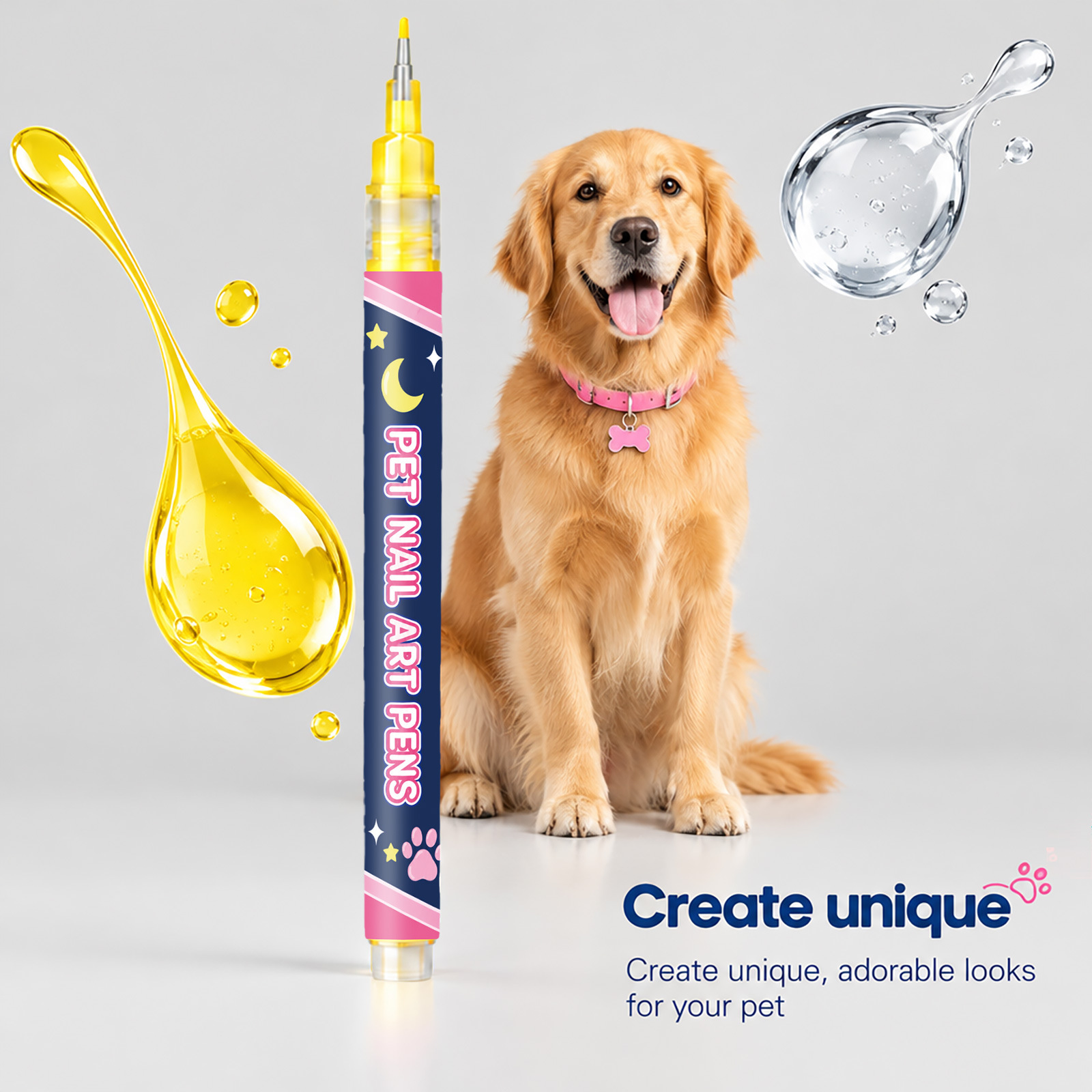 Pet Nail Art Pens Available In Multiple Colors detail photo 10