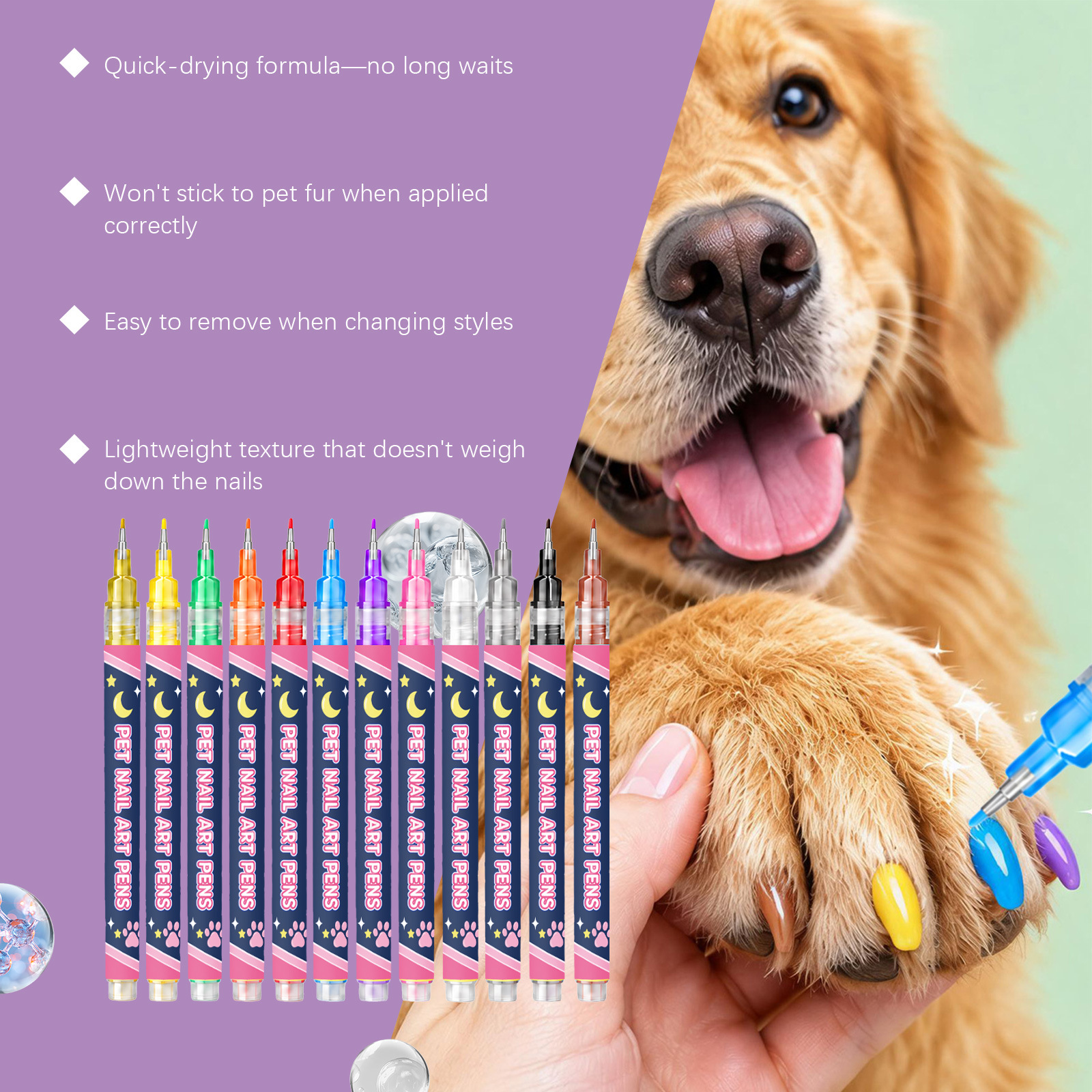 Pet Nail Art Pens Available In Multiple Colors detail photo 11
